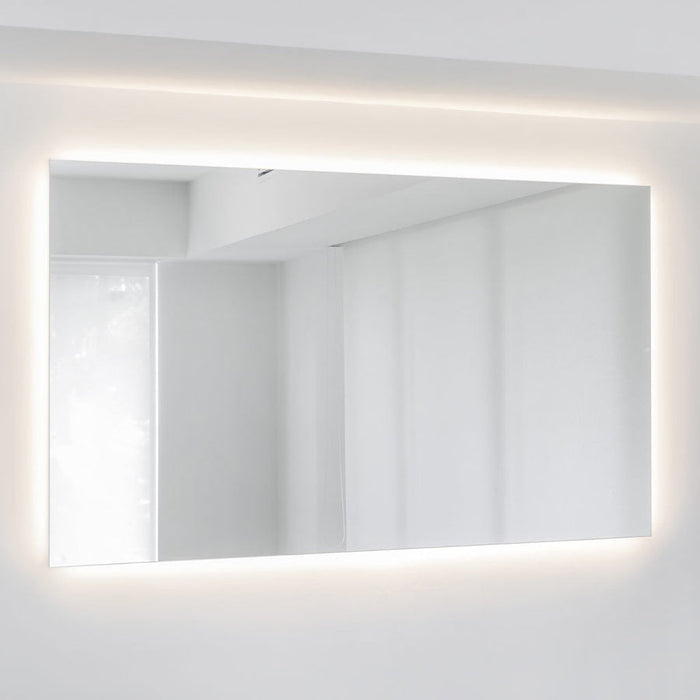 Diffusion LED Touch Vanity Mirror – Wall Mount – 80"W x 40"H – Glass