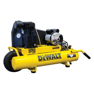 DeWalt 8-Gallon Wheelbarrow Style Air Compressor | 5.7 CFM @ 90 PSI | Honda GX160 Engine | Model DXCMTA1980854.SAN | Portable Gas-Powered Contractor-Grade Air Compressor