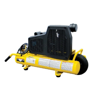 DeWalt 8-Gallon Wheelbarrow Style Air Compressor | 5.7 CFM @ 90 PSI | Honda GX160 Engine | Model DXCMTA1980854.SAN | Portable Gas-Powered Contractor-Grade Air Compressor