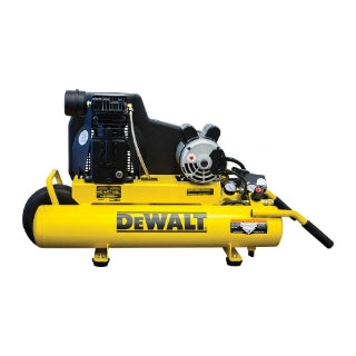 DeWalt 8-Gallon Wheelbarrow Style Air Compressor | 5.7 CFM @ 90 PSI | Honda GX160 Engine | Model DXCMTA1980854.SAN | Portable Gas-Powered Contractor-Grade Air Compressor