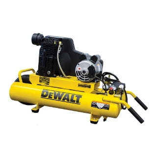 DeWalt 8-Gallon Wheelbarrow Style Air Compressor | 5.7 CFM @ 90 PSI | Honda GX160 Engine | Model DXCMTA1980854.SAN | Portable Gas-Powered Contractor-Grade Air Compressor