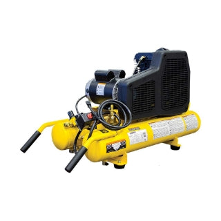 DeWalt 8-Gallon Wheelbarrow Style Air Compressor | 5.7 CFM @ 90 PSI | Honda GX160 Engine | Model DXCMTA1980854.SAN | Portable Gas-Powered Contractor-Grade Air Compressor
