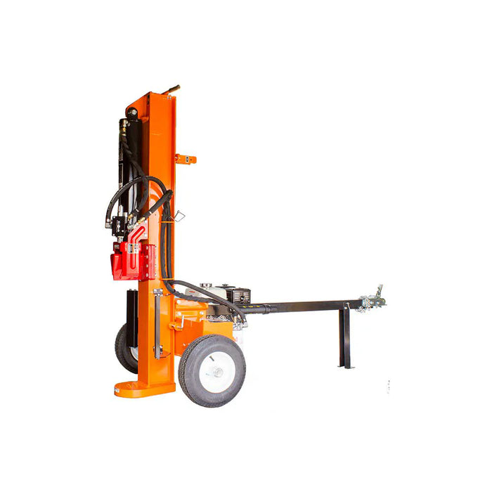 Brave VH1737GX 37‑Ton Tow‑Behind Log Splitter – Honda GX270, Horizontal/Vertical Operation