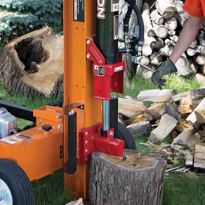 Brave VH1730GC 30‑Ton Tow‑Behind Log Splitter – Honda GC190, Horizontal/Vertical Operation