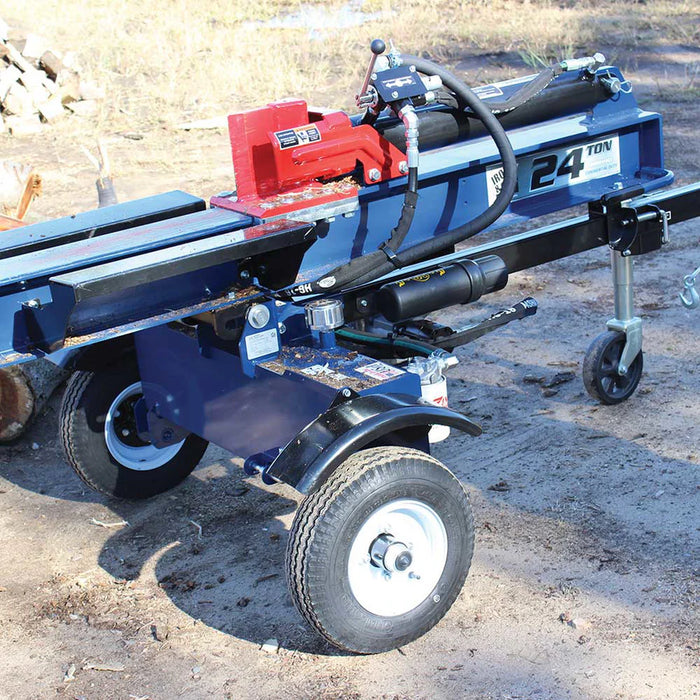 Iron & Oak BHVH2418GX 24-Ton Tow-Behind Log Splitter with 163 cc Honda GX160 Engine
