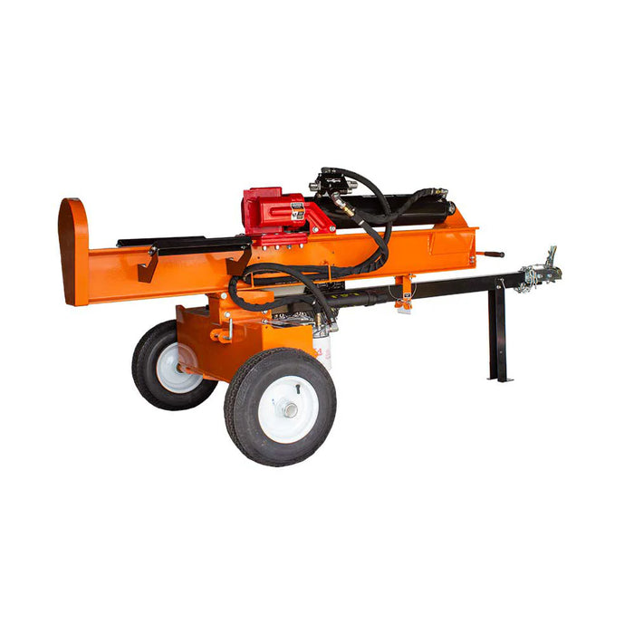 Brave VH1737GX 37‑Ton Tow‑Behind Log Splitter – Honda GX270, Horizontal/Vertical Operation