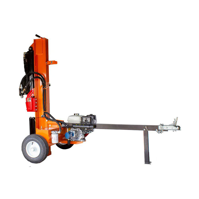 Brave VH1737GX 37‑Ton Tow‑Behind Log Splitter – Honda GX270, Horizontal/Vertical Operation