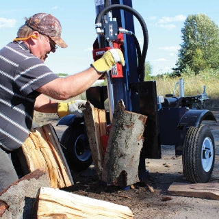 Iron & Oak BHVH3018GX 30‑Ton Tow‑Behind Log Splitter (Vertical & Horizontal) with Honda GX270 Engine