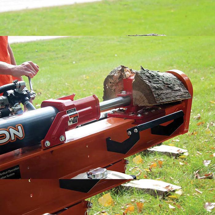 Brave VH1737GX 37‑Ton Tow‑Behind Log Splitter – Honda GX270, Horizontal/Vertical Operation