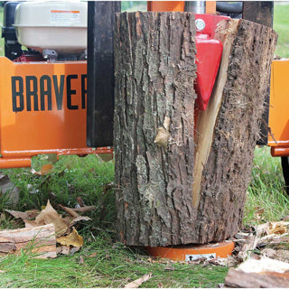 Brave VH1730GX 30‑Ton Tow‑Behind Log Splitter – Honda GX200, Horizontal/Vertical Operation