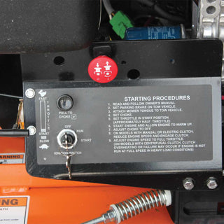 Brave BRPRC108HE 44‑in Rough Cut Tow‑Behind Mower with 688 cc Honda GXV630 Engine