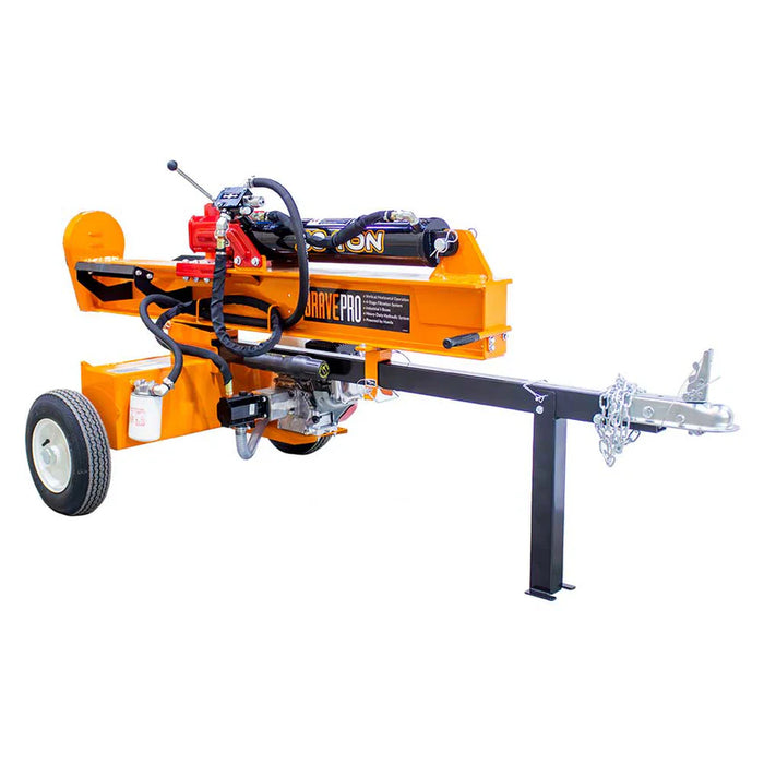 Brave VH1730GX 30‑Ton Tow‑Behind Log Splitter – Honda GX200, Horizontal/Vertical Operation