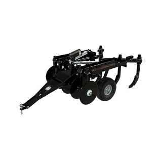 GreyWolf Till‑N‑Claw Chisel Plow & Cultivator – 43‑In. Working Width, 5‑Shank Deep Tillage Tool, Category 1 Hitch Compatible