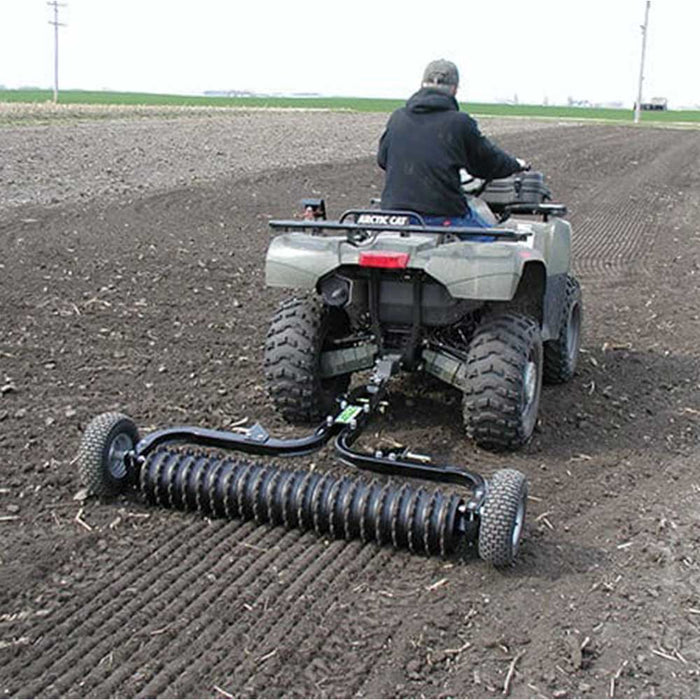 GreyWolf Till‑N‑Claw Cultipacker – 60‑In. Wide, 27 Cast‑Iron Wheels, Heavy‑Duty Frame