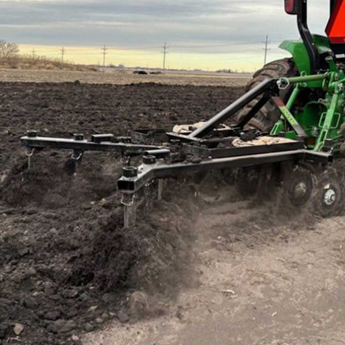 GreyWolf Till‑N‑Claw 3‑Point Chisel Plow & Cultivator – 43‑In. Wide, 5 Shanks, Category 1 Hitch, Heavy‑Duty Construction
