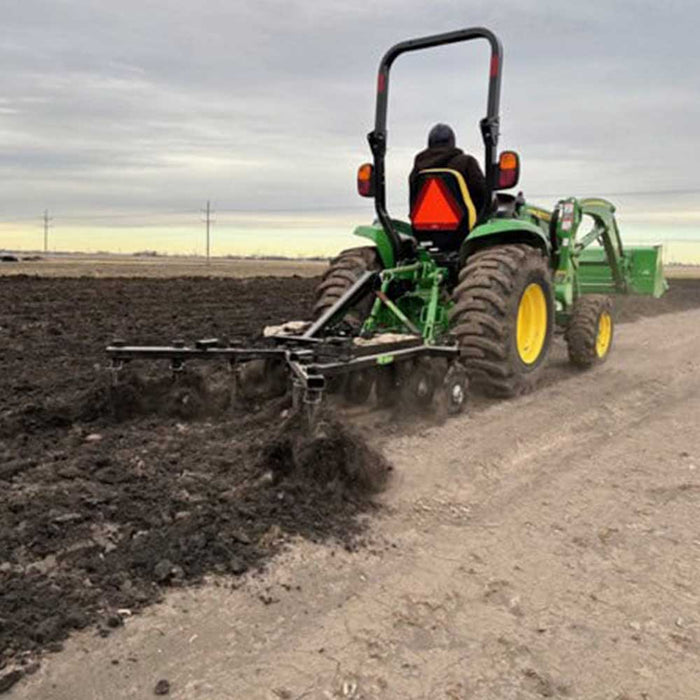 GreyWolf Till‑N‑Claw 3‑Point Chisel Plow & Cultivator – 43‑In. Wide, 5 Shanks, Category 1 Hitch, Heavy‑Duty Construction