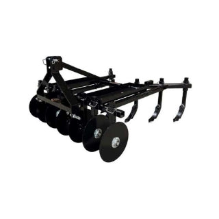 GreyWolf Till‑N‑Claw 3‑Point Chisel Plow & Cultivator – 60‑In. Wide, Heavy‑Duty 7‑Shank Frame, Quick Hitch Compatible