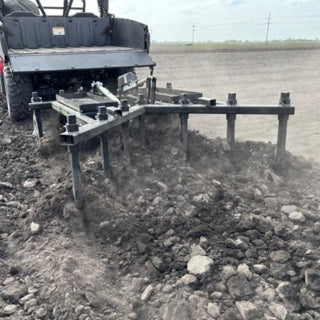 GreyWolf Till‑N‑Claw Chisel Plow & Cultivator – 60‑In. Wide, 7‑Shank, Deep Tillage, Category 1 Hitch