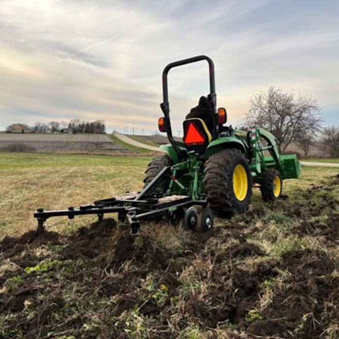 GreyWolf Till‑N‑Claw 3‑Point Chisel Plow & Cultivator – 43‑In. Wide, 5 Shanks, Category 1 Hitch, Heavy‑Duty Construction