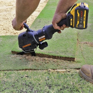Arbortech ALLSAW Cordless Landscaping Turf Kit (ALL.FG.200KIT2T.20) Powered by DEWALT 60V MAX FLEXVOLT with Dual Turf Blades