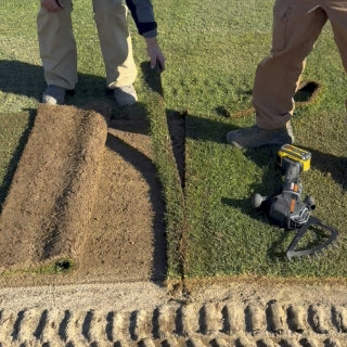 Arbortech ALLSAW Cordless Landscaping Kit (ALL.FG.200KITXLT.20) Powered by DEWALT 60V MAX FLEXVOLT with XL General Purpose & Turf Blades