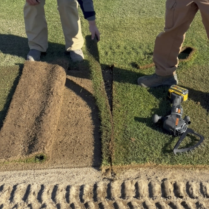 Arbortech ALLSAW Cordless Landscaping Tool Kit (ALL.FG.200SKN.40) Powered by DEWALT 60V MAX FLEXVOLT with Turf Blade