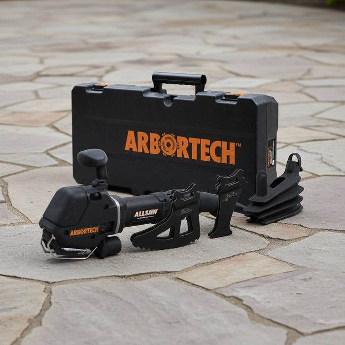 Arbortech ALLSAW AS200X Masonry Saw Kit (ALL.FG.200110.20) with General Purpose & Plunge Blades