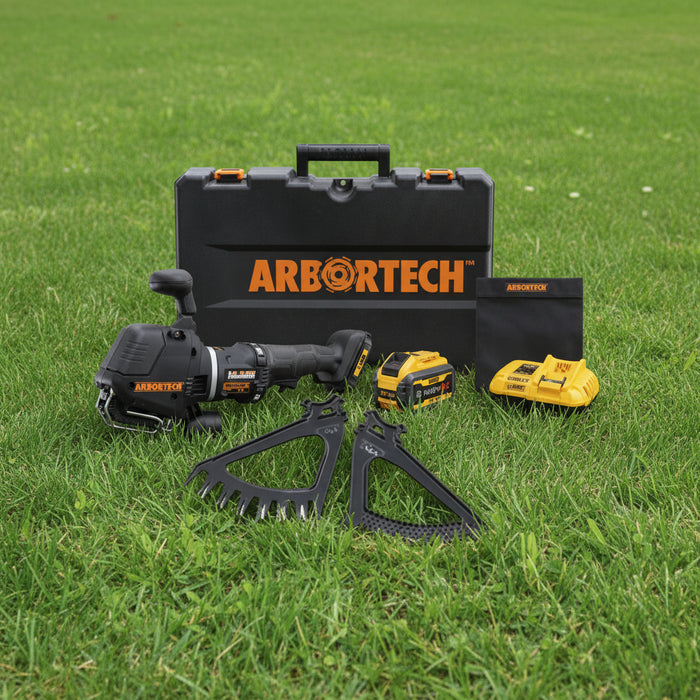 Arbortech ALLSAW Cordless Landscaping Wood & Turf Kit (ALL.FG.200KITWT.20) Powered by DEWALT 60V MAX FLEXVOLT with Wood & Turf Blades
