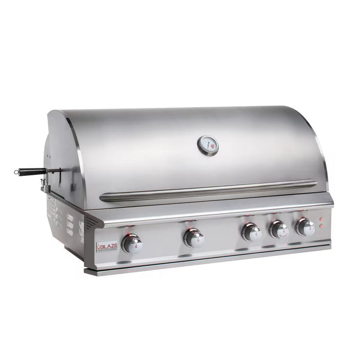 Blaze BLZ-4PRO-LP 32" 4-Burner Built-In Liquid Propane Grill, 56,000 BTU, Stainless Steel Blaze Pro Outdoor Grill