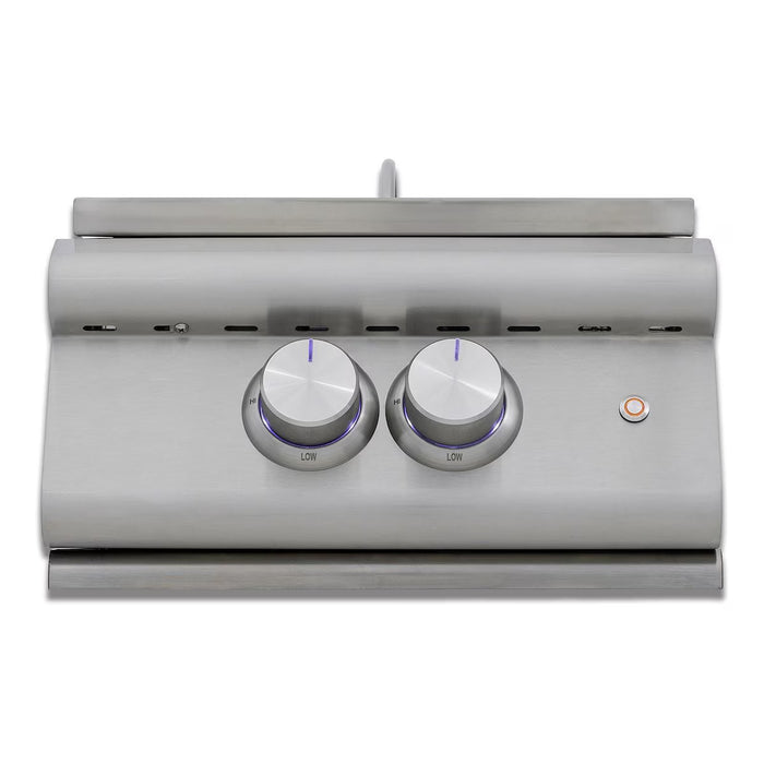 Blaze BLZ‑PBLTE3‑NG LTE Plus Power Burner, Natural Gas Outdoor Side Burner, 30,000 BTU, Stainless Steel