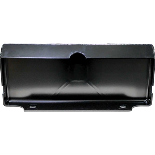 GreyWolf 2‑In Receiver Hitch Plate for Mini Skid Steer Loaders – Black Powder Coat, Universal Quick Attach Plate