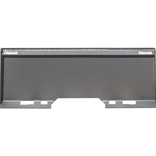 GreyWolf Stump Bucket Attachment for Skid Steer Loaders – Gray Powder Coat, Universal Quick‑Attach, Heavy‑Duty Root & Stump Removal