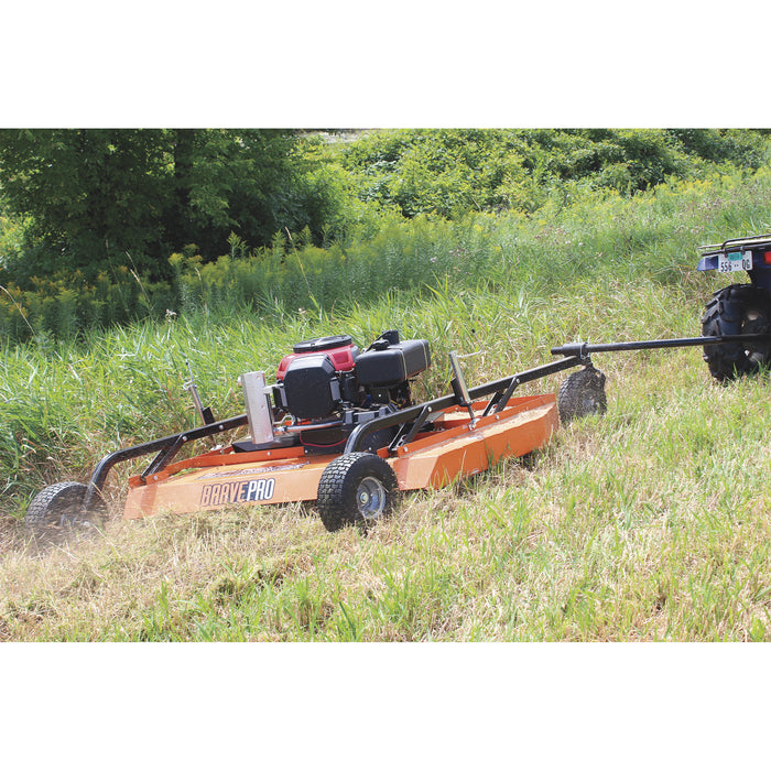 Brave BRPRC110HE 57-in Rough Cut Tow-Behind Mower with 688 cc Honda GXV630 Engine