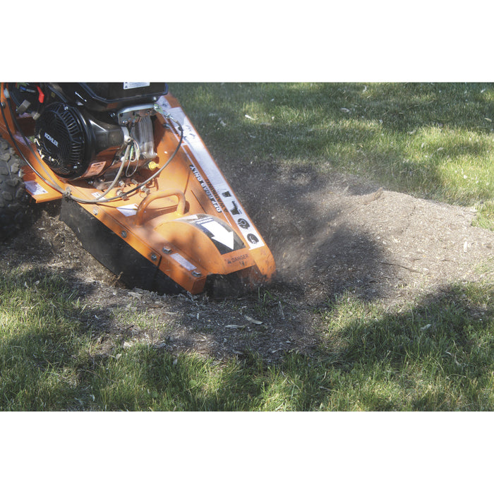 Brave BRSG105K 14 HP Walk‑Behind Stump Grinder – Kohler Command PRO CH440, 12‑In Cutter, Tri‑Cut Dual Teeth