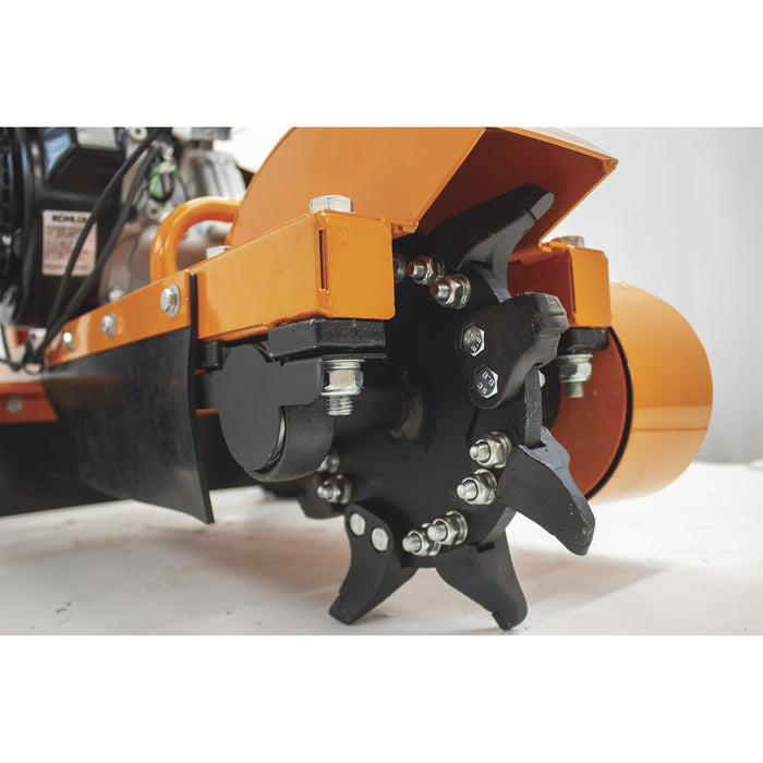 Brave BRSG105K 14 HP Walk‑Behind Stump Grinder – Kohler Command PRO CH440, 12‑In Cutter, Tri‑Cut Dual Teeth