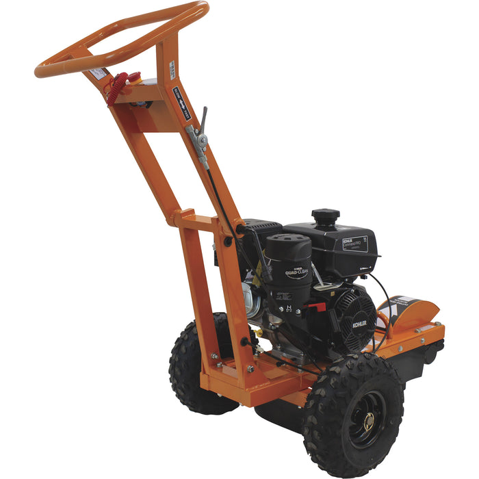 Brave BRSG105K 14 HP Walk‑Behind Stump Grinder – Kohler Command PRO CH440, 12‑In Cutter, Tri‑Cut Dual Teeth