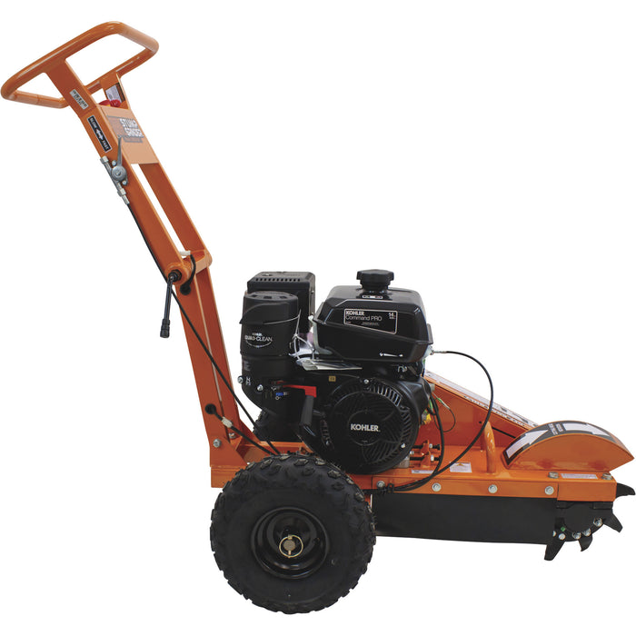 Brave BRSG105K 14 HP Walk‑Behind Stump Grinder – Kohler Command PRO CH440, 12‑In Cutter, Tri‑Cut Dual Teeth
