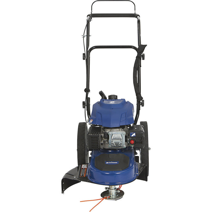 Powerhorse 115069 High Wheel String Trimmer 22-Inch Cutting Width 173cc Gas Powered