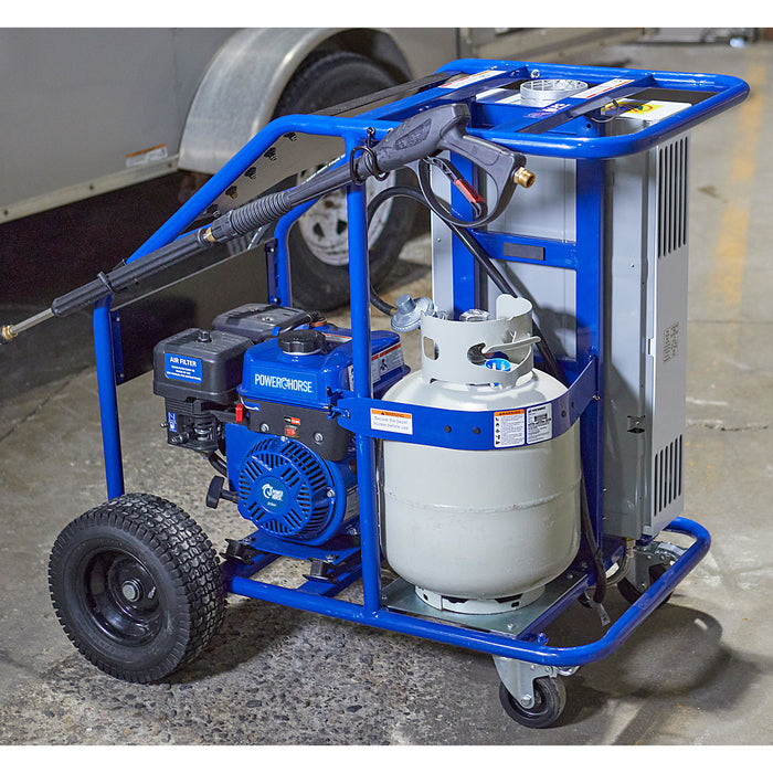 Powerhorse 115177 Hot Water Pressure Washer 3600 PSI 2.6 GPM Gas Powered