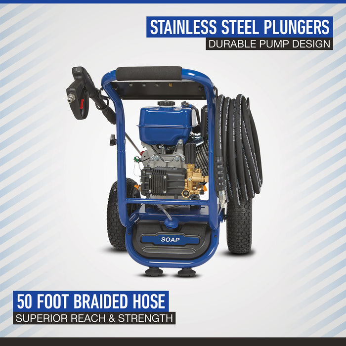 Powerhorse 115179 Gas Pressure Washer 4400 PSI 4.2 GPM Heavy Duty
