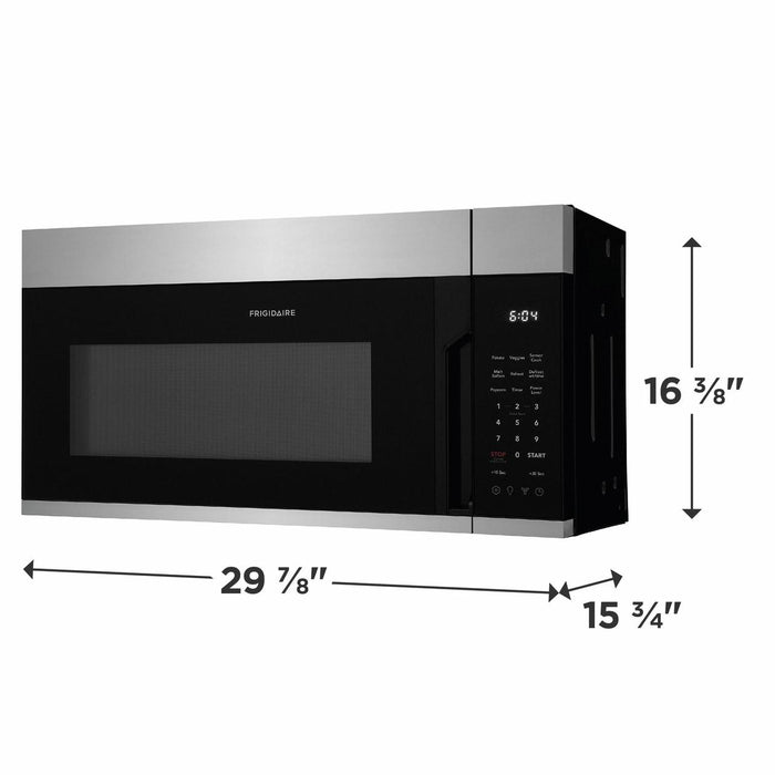 Frigidaire FMOW1852AS 1.8 cu. ft. Over-the-Range Microwave – Stainless Steel