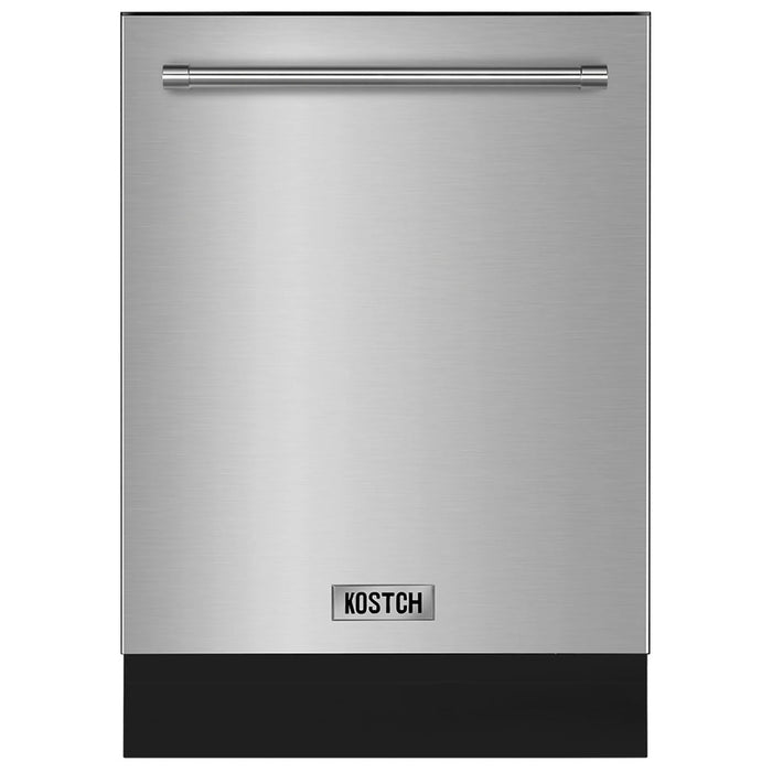 Kostch KOS‑24DWH06H‑S 24" Top Control Built‑In Dishwasher with Third Rack – Stainless Steel, 47 dBA, ENERGY STAR®