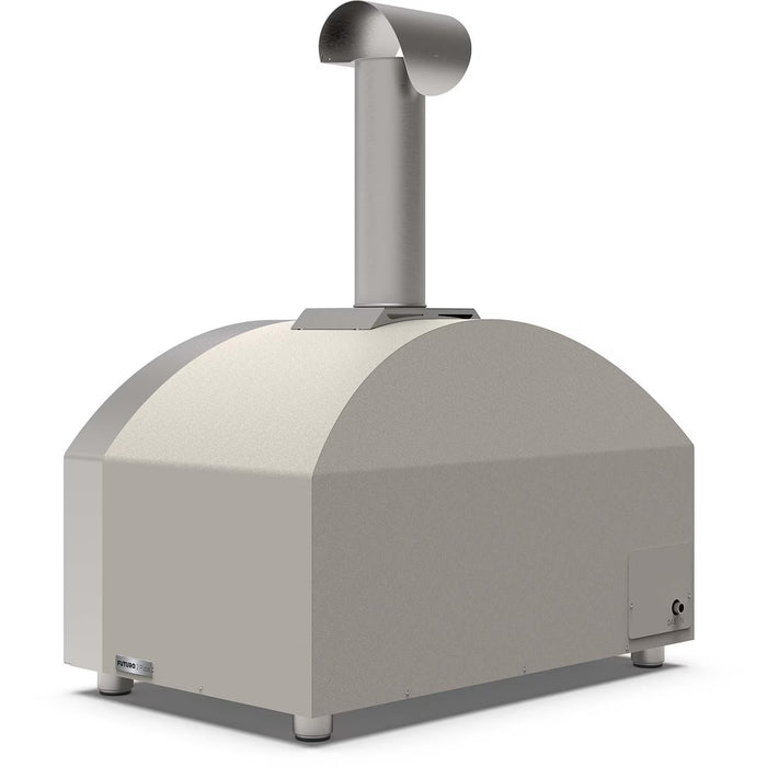 Alfa Futuro 4 Pizze Gas Outdoor Pizza Oven FXFT-4P-MWS-U – White Stone, 4-Pizza Capacity, Countertop, 1,000 °F Max Temp