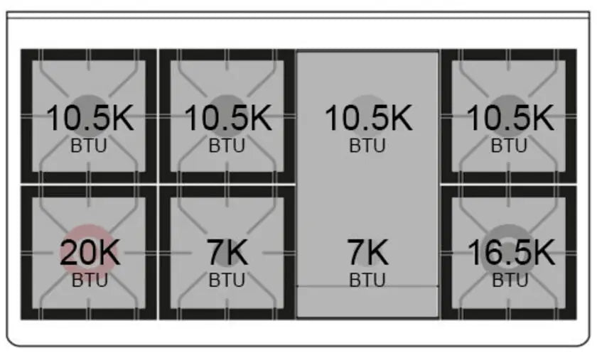 ILVE Majestic II 48-Inch Dual Fuel Range with 8 Burners and Griddle, Antique White Brass Trim