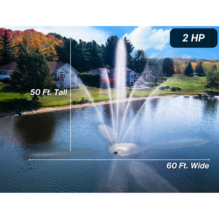 Scott Aerator Clover Pond Fountain