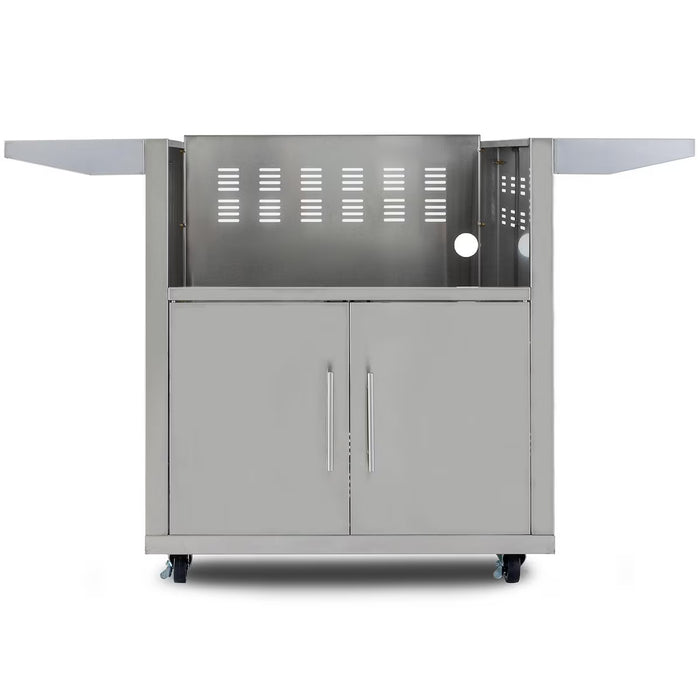 Blaze BLZ‑GRIDDLE‑CART‑SC Basic Stainless Steel Cart with Soft‑Close Doors for 30" Blaze Griddles, Outdoor BBQ Accessory