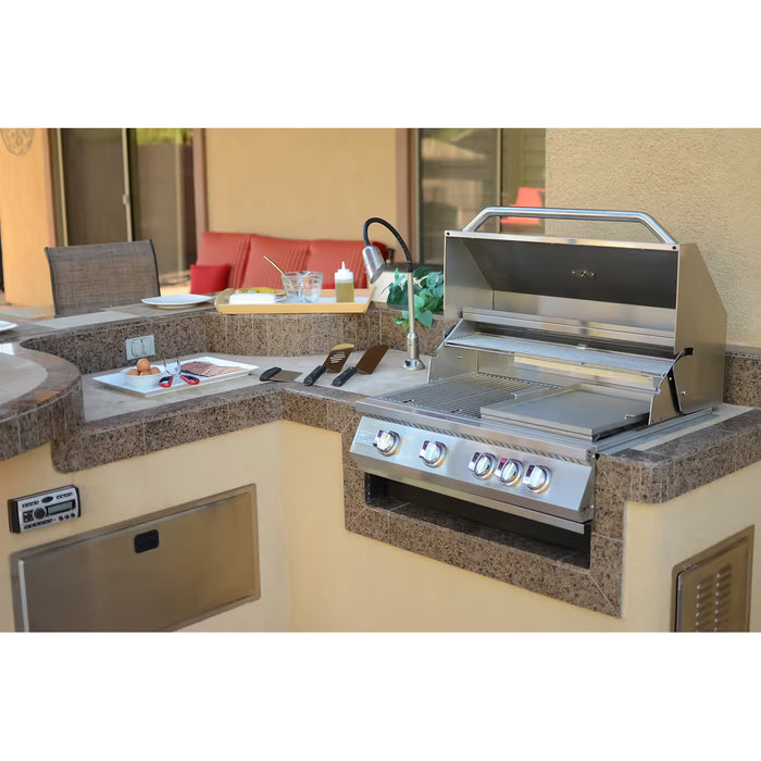 Kokomo Grills KO-BAK4BG-NG 32” 4-Burner Built-In Natural Gas Grill