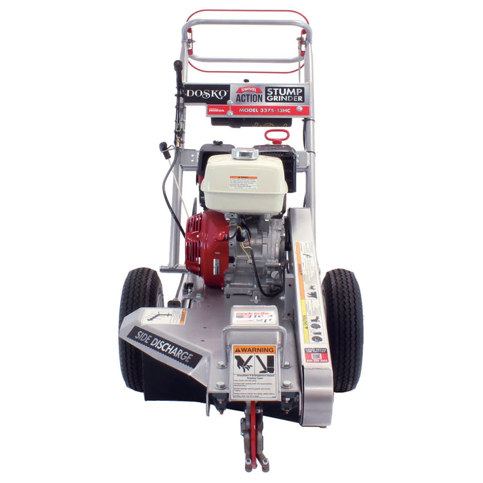 Dosko 337S-13HC Swivel Stump Grinder 13 HP Walk-Behind Gas Powered with Honda GX390 Engine