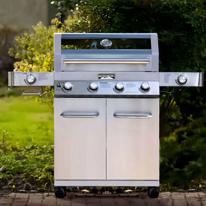 Monument Grills 35633 Stainless Infrared Propane Gas Grill