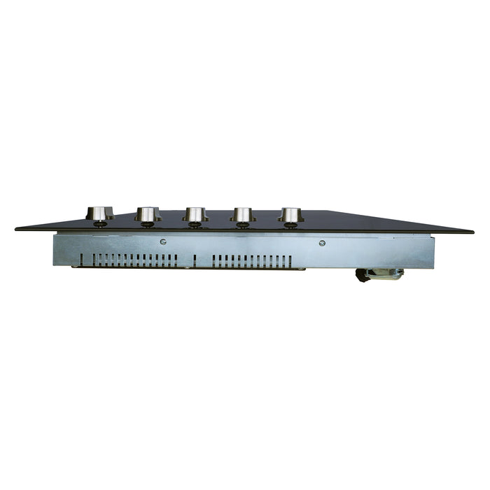 Cosmo 36-Inch Electric Ceramic Glass Cooktop with 5 Burners and Dual Zone Elements